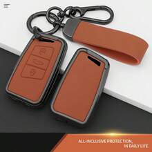 Car Key Cover Case Full Cover Fob For VW For Golf 7 MK7 Tiguan MK2 For SEAT Ateca Leon FR 2 Ibiza For Octavia Key Case Accessories - Carabiner Rope - View 3