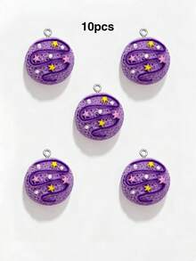 10/20/100pcs Star Ice Cream Ball Resin Charms DIY Necklace Bracelet Earrings Phone Chain Pendant - Ice Cream Ball - View 14