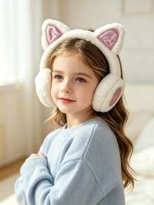 New Girls' Winter Ear Muffs, Cute Korean Style Ear Muffs Set, Ear Covers, Warm And Frost-Proof - Multicolor - View 2