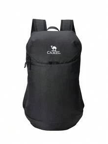 CAMEL CROWN Ransel Olahraga Santai untuk Aktivitas Luar Ruangan, Bersepeda, Mendaki Gunung, Mendaki Gunung, Ransel Perjalanan Ringan - Hantu Hitam - View 2