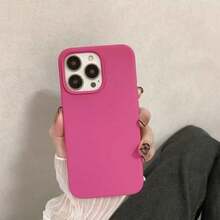 防震液態矽膠手機殼，適用於 iPhone 17E 17 Pro Max 16 15 14 13 12 Mini 11，柔軟防刮微纖維內裡，相容 iPhone 8 Plus 7 6s 軟殼 - 火龍果色 - 查看 5