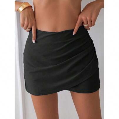 Swim Basics Minimalist All-Match All-Match Skirt Swim Shorts Bottom Summer