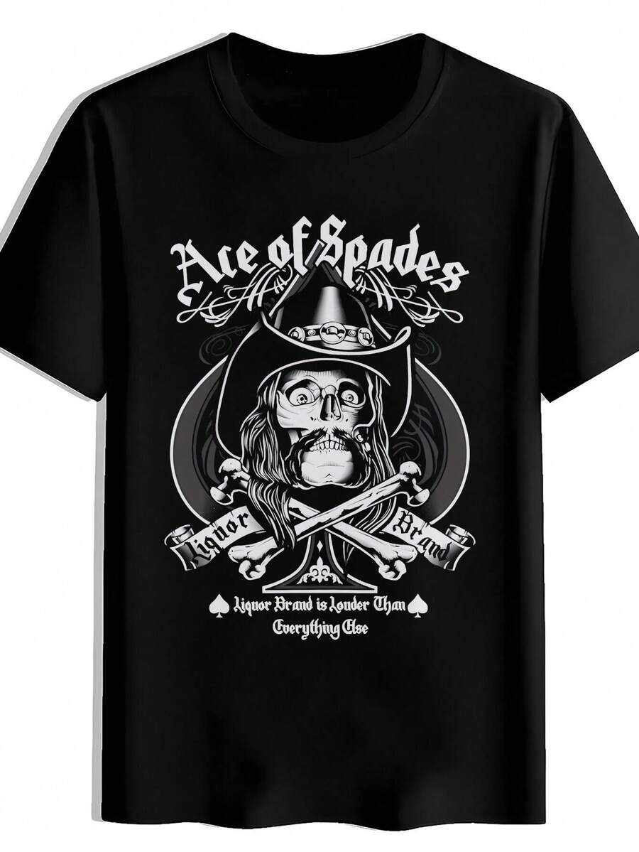 Camisetas de hombre - Negro - Ver 1