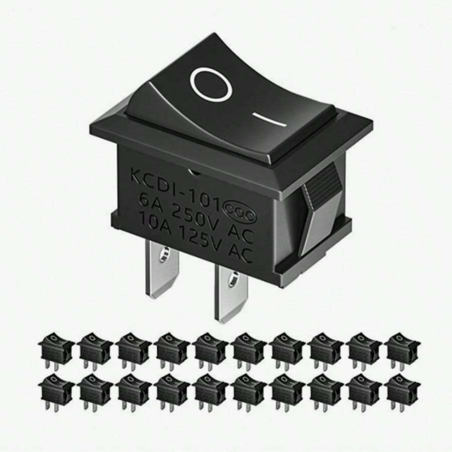 Wall Switches - Black - View 1