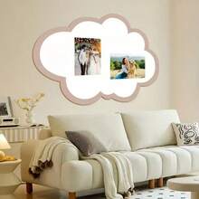 1pc Large Cloud Decorative Board, Multi-Functional Photo Display Board, Office Home Message Board Felt Board, No-Drill Display Board Background Wall, Multi-Purpose Message Board, Suitable For Home, Study, Work, Office And More - 1PC - View 7