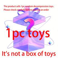 100pcs Surprise Box Squishy Toys, Assorted 1pc Random Style Squeeze Figures With Jellyfish, Panda, Rabbit, Duck, Food Shape, Funny Face, Fruit Shape And Colorful Mystery Toy Designs For Party Favor And Daily Desk Fun (1pc Random Style) - 1random Style - View 2