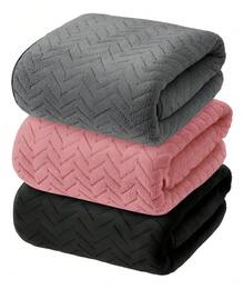 Towel & Bath Towel Sets - Black - View 10