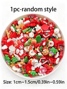 1pc Santa Claus Christmas Tree Wooden Calendar Desktop Decor Ornament, Birthday Gift, Graduation Gift - / - View 10