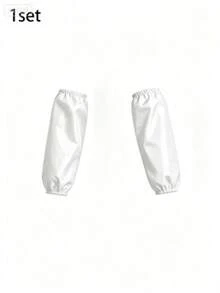 1/2/5pcs Women's Polyester Apron, Simple White Apron With Pocket, Thickened Waistband, Fashionable Housework Kitchen Workwear, Kitchen Supplies - White - View 10