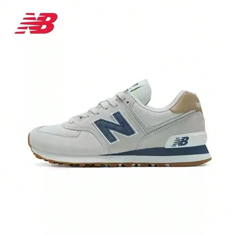 New Balance NB 574 復古足弓支撐布面吸震耐磨低筒休閒城市通勤跑步鞋 中性款 ML574LGI - ML574LGI - 查看 1