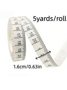 Back To School Campus Letter Ruler Ribbon DIY Handmade Class Teaching Aid, Suitable For Classroom Student Stationery Decoration, Back To School Teacher Appreciation Week Gift Wrapping Material, Youthful And Vibrant Gift Wrapping Ribbon - A - View 15