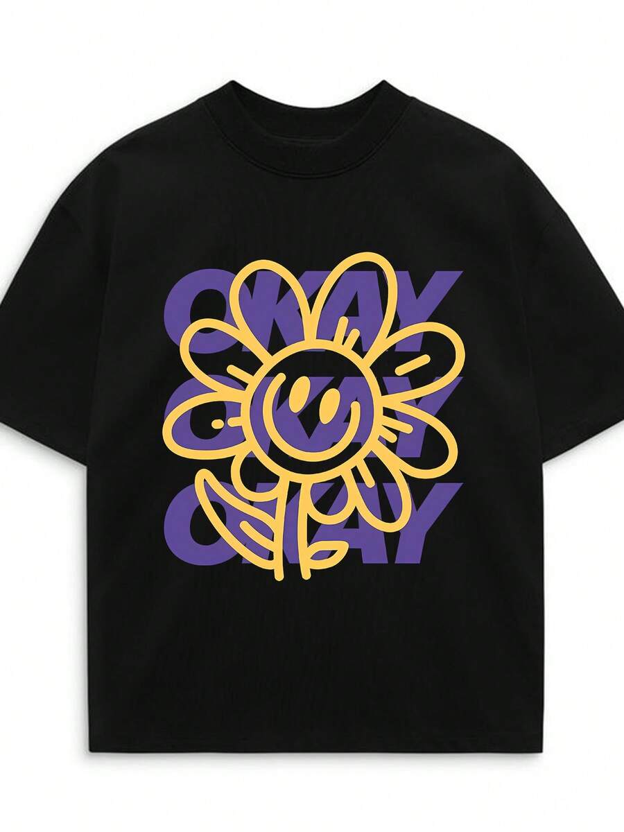 Women T-Shirts - 黑色 - 查看 1