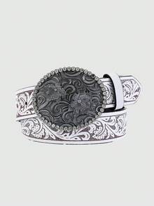 1pc Vintage Men's Elegant Style Casual Artificial PU Wide Belt, Suitable For Casual Pants, Skirts, Daily, Work, Dating, Party, Christmas, Valentine's Day - Men's Belt - View 8