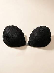 提花提拉乳贴，隐形自粘丰胸乳贴，女士内衣及贴身用品 - 杏色 - 查看 4