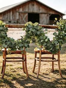 1pc Artificial Ivy Vine Plant, Gypsophila Flower Vine, Table Flower, Artificial Hanging Greenery, Suitable For Blackout Curtains, Window Decoration, Air Conditioning Pipe And Ceiling Decoration, Store Window Display - Green - View 6