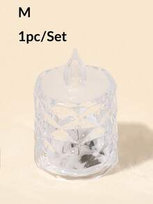 1/3/12/24入 水晶鑽 LED 電子蠟燭燈,電池供電無焰電子蠟燭,LED 裝飾茶蠟燭,適用於婚禮裝飾、桌面裝飾、節日裝飾、居家派對裝飾、臥室裝飾、聖誕裝飾燈 - 黃光 - 查看 18