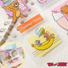 Warner Bros 1pc Genuine 'Tom And Jerry' Foil-Stamped Frosted Sticker Cartoon Waterproof Toy Stickers, PVC Material,For Guitar Phone Water Mug Decor Decal,Perfect Birthday Gift - Party Gift - Holiday Gift - Back To School Gift(Random Style) - Multicolor - View 6