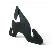 Cabide Chinelo Preto Kit Com 50 - Visão 2