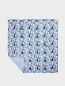 1PCE Baby Splat Mat ,Washable Portable Picnic Mat And Table Cloth,For Under High Chair/Arts/Crafts - Multicolor - View 6