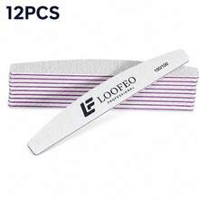 12pcs Professional Nail File Double Sided Dual Grit 80/100/150/180/240 - Multicolor - View 17