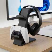 3D Printed Game Controller & Headset Integrated Stand, Universal Vertical Stand, Compatible With PS4/ Controllers & Headsets, Back To School Season - View 5