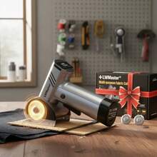 Tijera Eléctrica Inalámbrica Recargable Cortadora De Telas - Negro - Ver 12