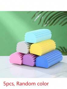 5/4/2/1pc/Set Reusable Magic Cleaning Sponge Wet Dusting Tool For Cleaning Blinds, Glass, Baseboards, Vents, Mirrors, Window Tracks - A - View 13