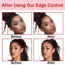 lockmio 250g Edge Control Gel, Long-Lasting Styling Wax For Hairline And Baby Hairs, Natural Frizz-Smoothing Hair Oil Cream For All Hair Types And Styles, Suitable For Men And Women - L-250g-edge-control-gel - View 7