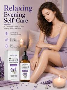 100ml Lavender Massage Oil, Skin-Friendly Non-Greasy Full Body Daily Skin Care External Use Essential Oil - 多樣化香型 - 查看 7