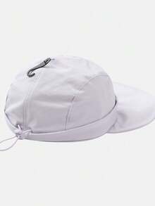 Adidas Women's W SUN VISOR Hat No Top Cap KR2595 - Mauve Purple - View 3