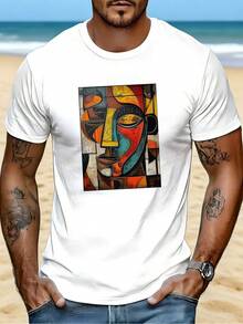 Men T-Shirts - White - View 1
