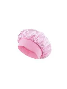 1pc Women's Silky Satin Sleep Cap, Elastic Wide Band Sleep Cap Suitable For Curly Hair, Soft Smooth Satin Night Hair Wrap Cap, Anti-Frizz Hair Protection Sleep Cap, Breathable Hair Protection Sleep Cap For Daily Night Use, Multiple Colors Available - Multicolor - View 9