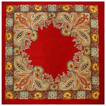 Hot-Selling Versatile Women's Fashion Silk Scarf, Travel Sun Protection Faux Silk 90cm Printed Shawl Headscarf - Multicolor - View 8