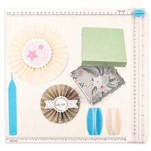 12 * 12 Inch Cutting And Creasing Board, Equipped With 2 Sets Of Cutting And Creasing Blades, Suitable For Cutting And Creasing Gift Box Covers, Book Binding, DIY Handicrafts, Greeting Card And Envelope Making - TT981+TT983 - View 3