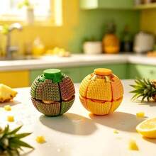 Creative Pineapple Shaped Rotating Spinner, Colorful 3D Printed, Stress Relief Ball, Rotating Finger Spinner, Educational Puzzle Spinner, Random Color - Multicolor - View 5