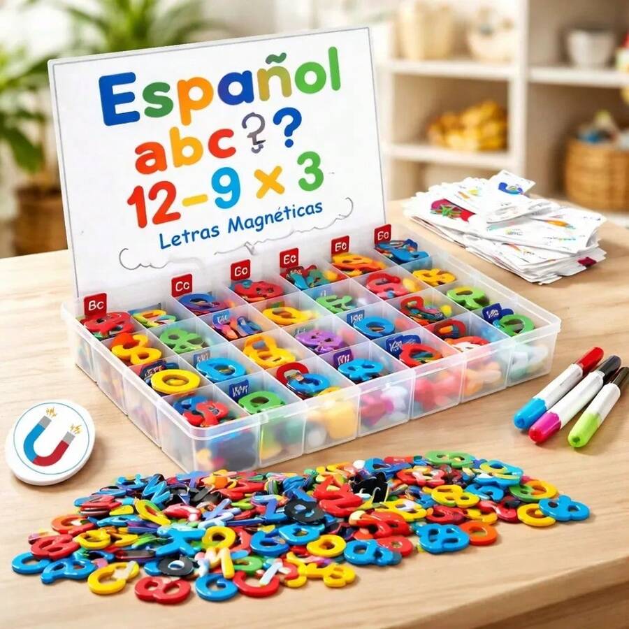 Kids Magnetic Letters & Numbers - 1 - View 1