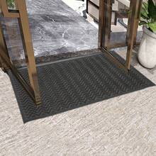 kangten 90*150cm Front Door Mat, Outside Entrance Doormat, Door Mat For Entryway - Dark Grey - View 6