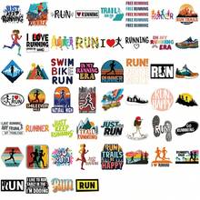 52PCS Cartoon Running Stickers Nostalgia Harajuku Guitar Creative Kawaii Laptop Fashion Art Pictur Phone Cases Suitable Sticker - Multicolor - View 4