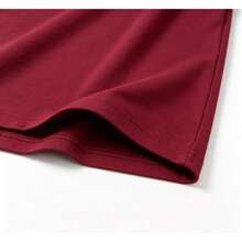 Women T-Shirts - Burgundy - View 4