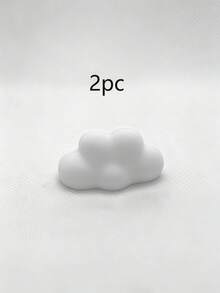 4件/2件/1件可愛雲朵造型照片夾，雲朵造型照片展示架，迷你卡片夾，適用於桌面裝飾、臥室、浴室、辦公室，可夾小卡片、便條，居家辦公、婚禮等多種場景，也可作為桌面裝飾小擺件、房間裝飾、宿舍裝飾、臥室裝飾、辦公室裝飾、照片夾、照片卡夾 - 小巧款 - 查看 13