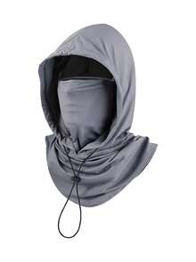 1pc Or 2pcs Unisex Balaclava Face Mask Head Cover, 3-In-1 Sweat-Wicking Quick-Dry Elastic Face Mask With Adjustable Drawstring, Suitable For Cycling, Motorcycle Riding, Running, Jogging, Sports, Hiking, Fishing, Outdoor Leisure - Multicolor - View 5
