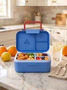 1 Set Multi-Color Refrigerator Storage Boxes, Multi-Function Sealed Bento Box Set (Includes Bento Box + Ice Pack), Suitable For Microwave, Dishwasher And Refrigerator, Perfect For Sandwiches, Main Meals, Fruits And Nutritional Meals, Back To School Supplies - Multicolor - View 9