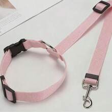 1pc Premium Pet Car Safety Belt, Adjustable Headrest Leash With Chest Harness Buckle, Suitable For Small And Medium Dogs, Essential For Self-Driving Trips - Multicolor - View 10