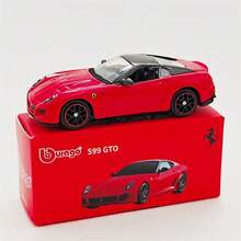 Burago 1:64 比例壓鑄汽車模型 Ferrari 創意口袋車模型玩具人偶 禮物 - 彩色 - 查看 20