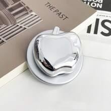 Dudukan Ponsel Magnetik Berbentuk 3D Warna Perak Metalik, Bentuk Cakar Kucing, Bunga, Apel, Persegi, Dapat Ditarik, Kompatibel dengan MagSafe - MultiWarna - View 14