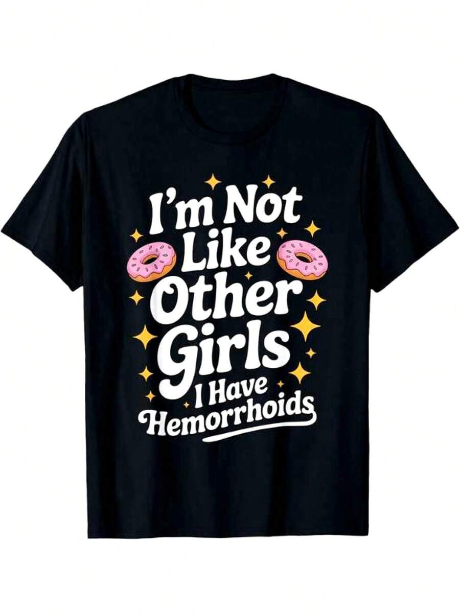 Women T-Shirts - 黑色 - 查看 1
