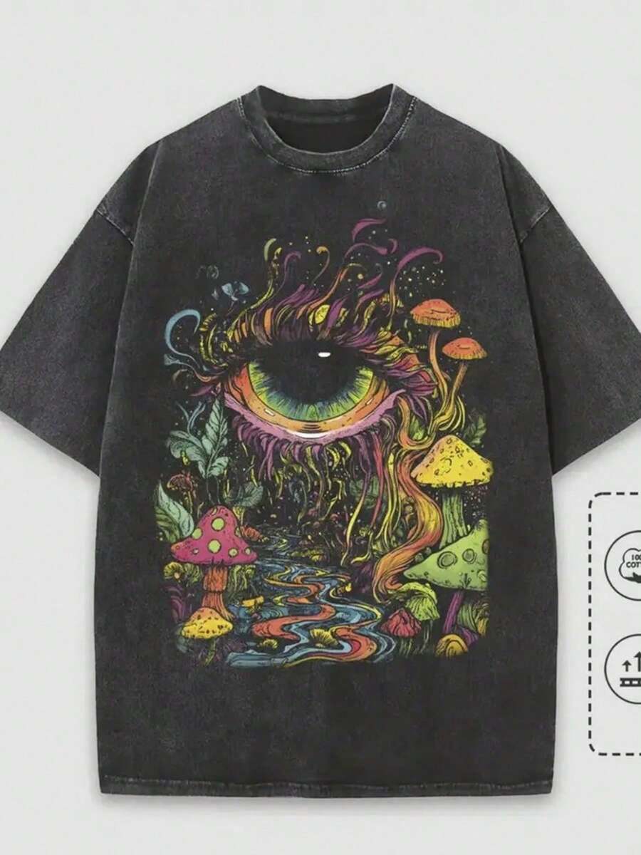 Men T-Shirts - Black - View 1