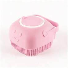 Bàn chải găng tay massage tắm cho thú cưng dùng trong phòng tắm, chất liệu silicone mềm, phù hợp cho chó lớn, chó nhỏ và mèo, dụng cụ chải lông thú cưng - Xem 8