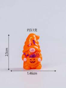 30pcs Novel Horror Wizard Mini Figurines, Halloween Mini Gnome Resin Decorations, Suitable For Halloween Theme Garden, Potted Plants And Ground Decoration, Party Decor, Home Decor Statues, Outdoor Statues, Cute Garden Decor Accessories, Flower Pot Accessories, Halloween Decoration Gifts, Easter Gifts - A - View 5