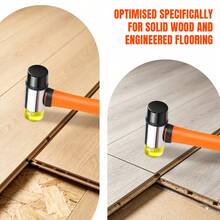 EFAN Multifunctional Solid & Engineered Flooring Installation Kit, Handle-Free Tapping Block Space-Saving Design With 20 Wedges & 40 Shims – Complete Accessory Set - Wood Flooring Installation Kit - View 5